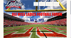 Desktop Screenshot of olemissladiesforum.com