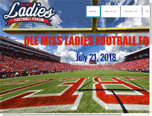 Tablet Screenshot of olemissladiesforum.com